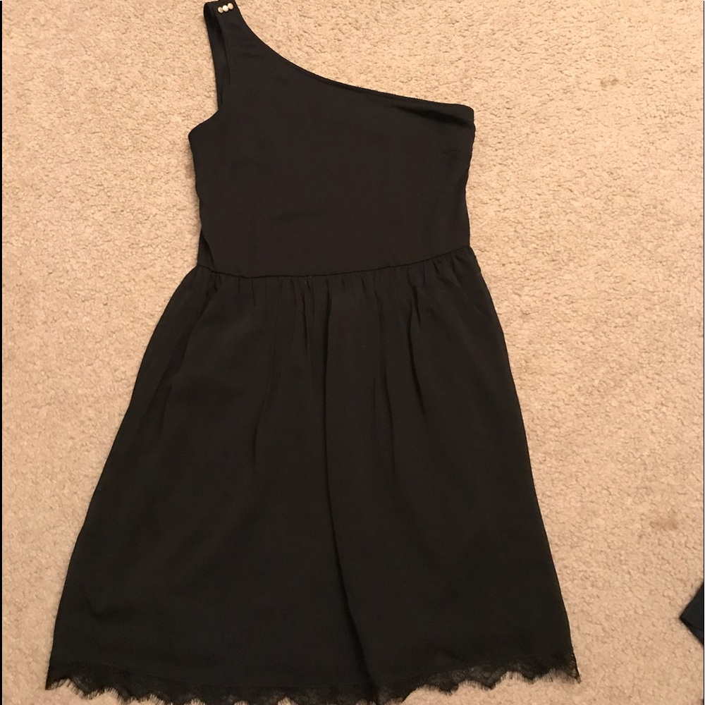 Black off the shoulder dress, only worn twice!